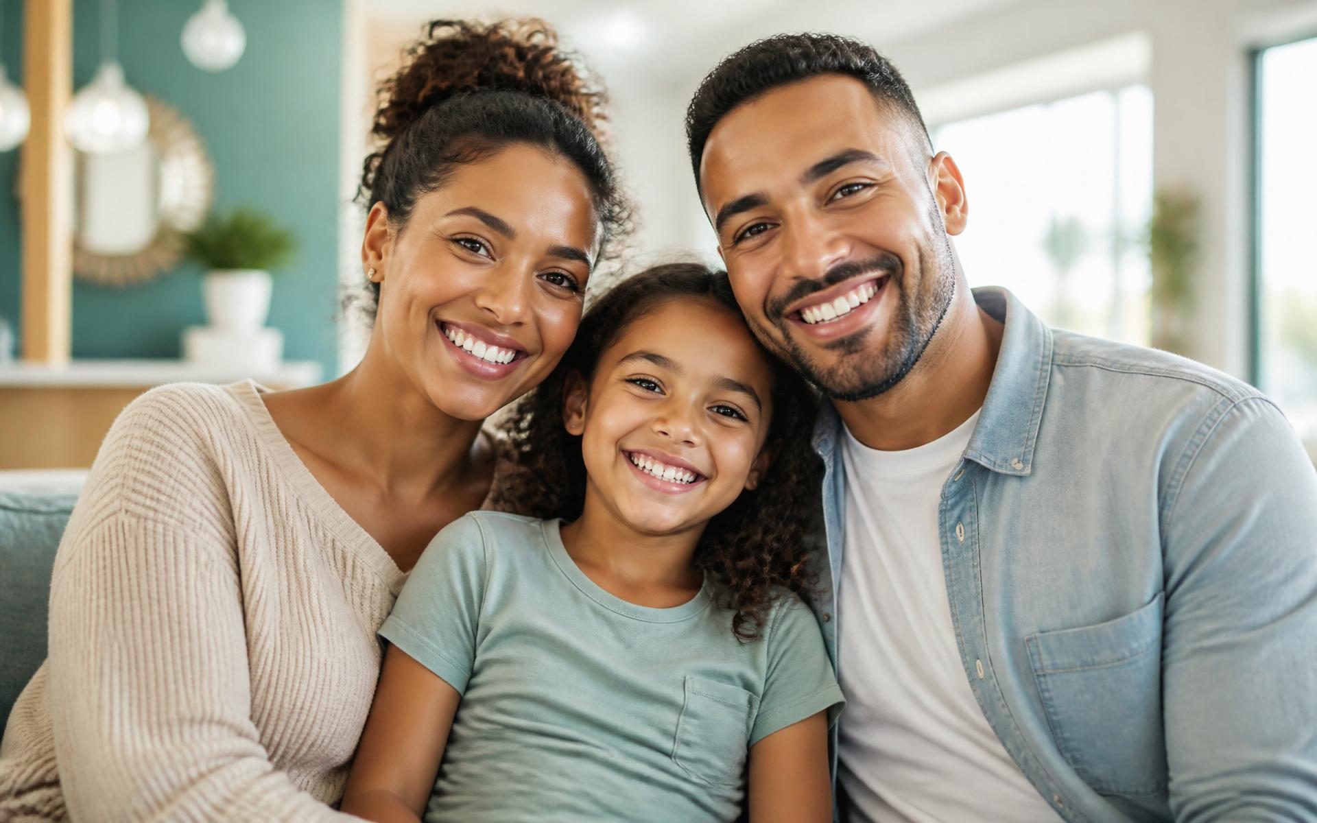 Smiling family at Park-Vue Dental